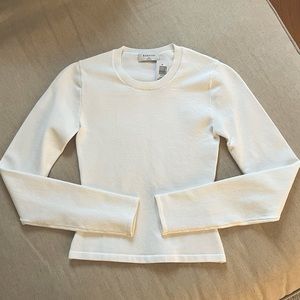 Sculpt Knit Crew Long Sleeve︱Babaton